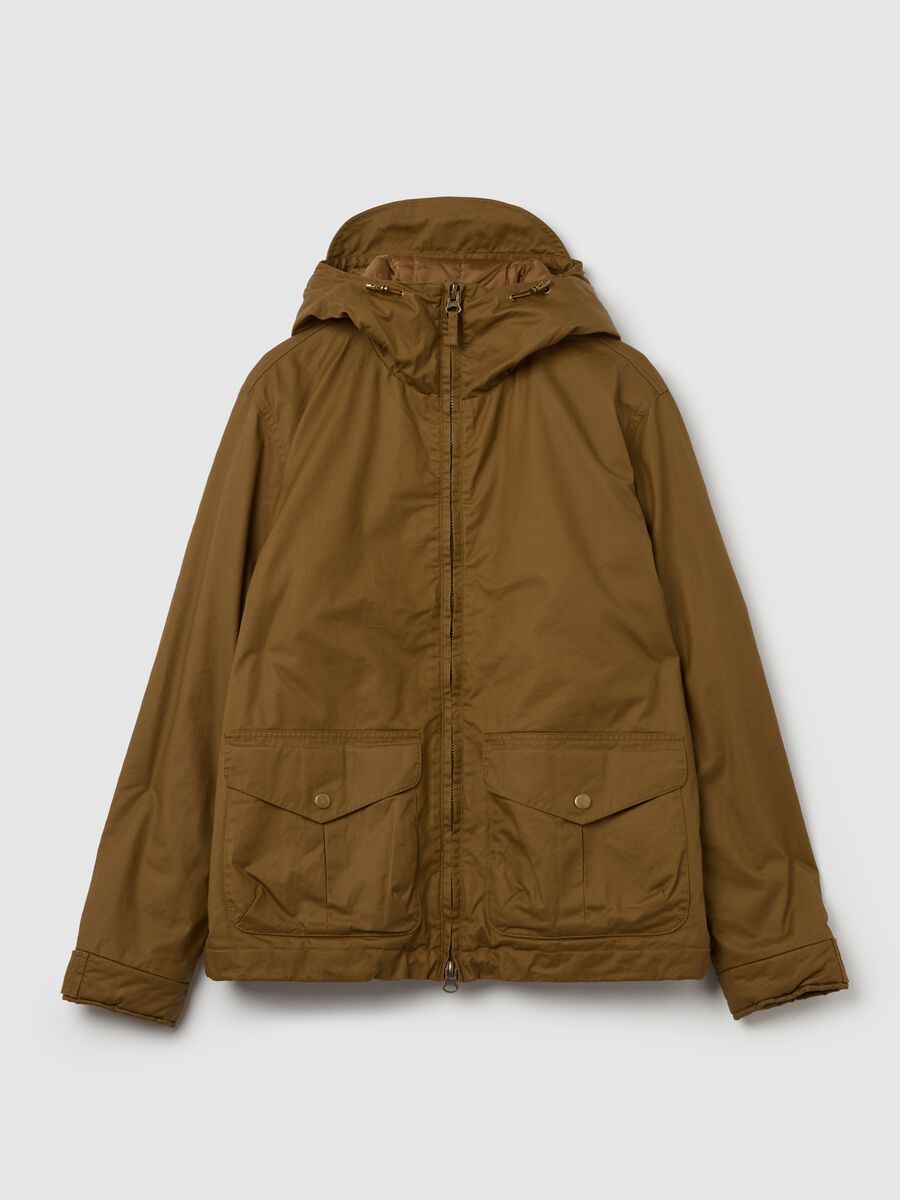 Short jacket with hood and visor_4