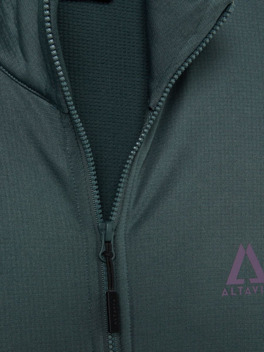 ALTAVIA WITH DEBORAH COMPAGNONI Full Zip Waffle Fleece_5