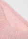 Pink scarf for girls with metallic fibres_1