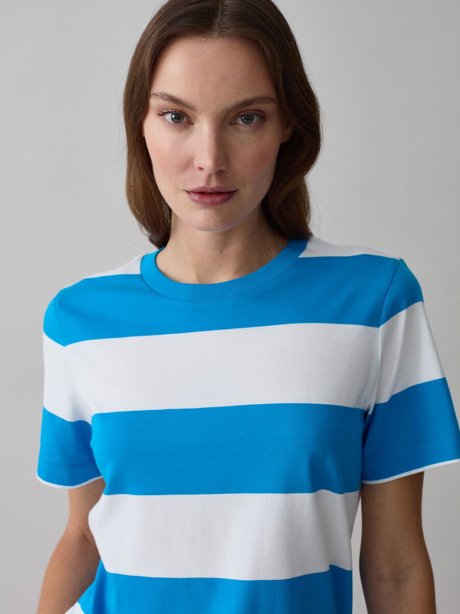 Striped cotton T-shirt_1