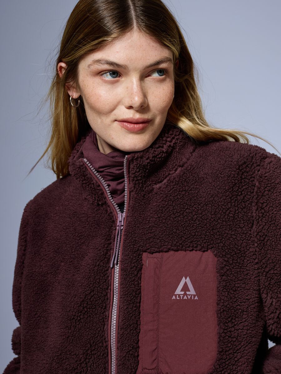 Sherpa Full Zip Jacket ALTAVIA WITH DEBORAH COMPAGNONI_2