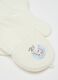 Girls' White Acrylic Gloves_2