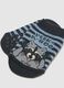Children's Non-Slip Cotton Blend Blue Socks_0