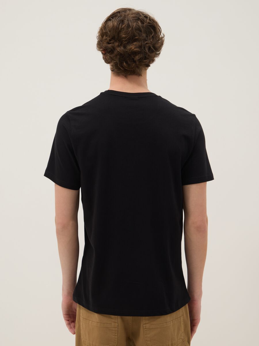 Black Hard Rock Cafe regular-fit pure cotton T-shirt_2