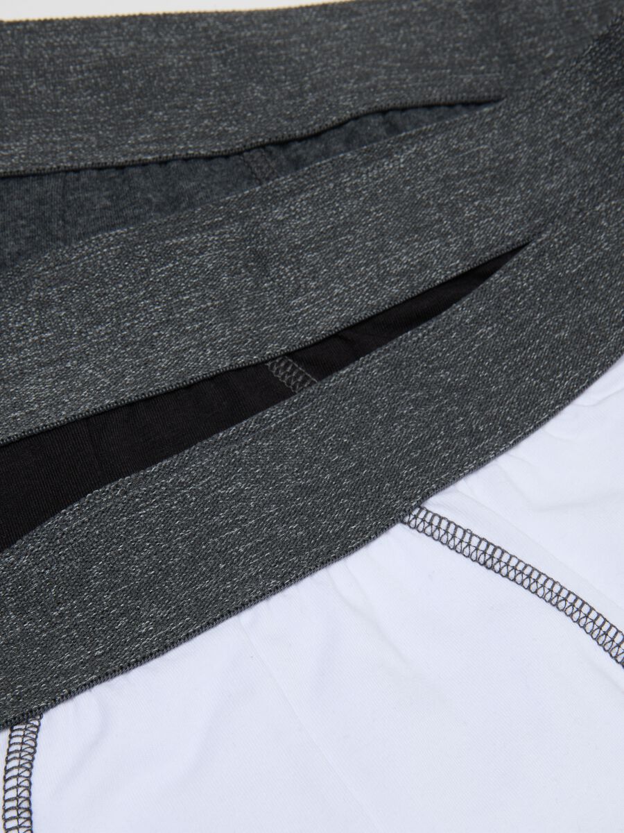 Multipack of regular fit multicolour stretch cotton briefs_5