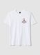 White pure cotton Paul Frank print T-shirt, regular fit_4