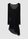 Slim Fit Semi-Transparent Stretch Lace Black Dress_4