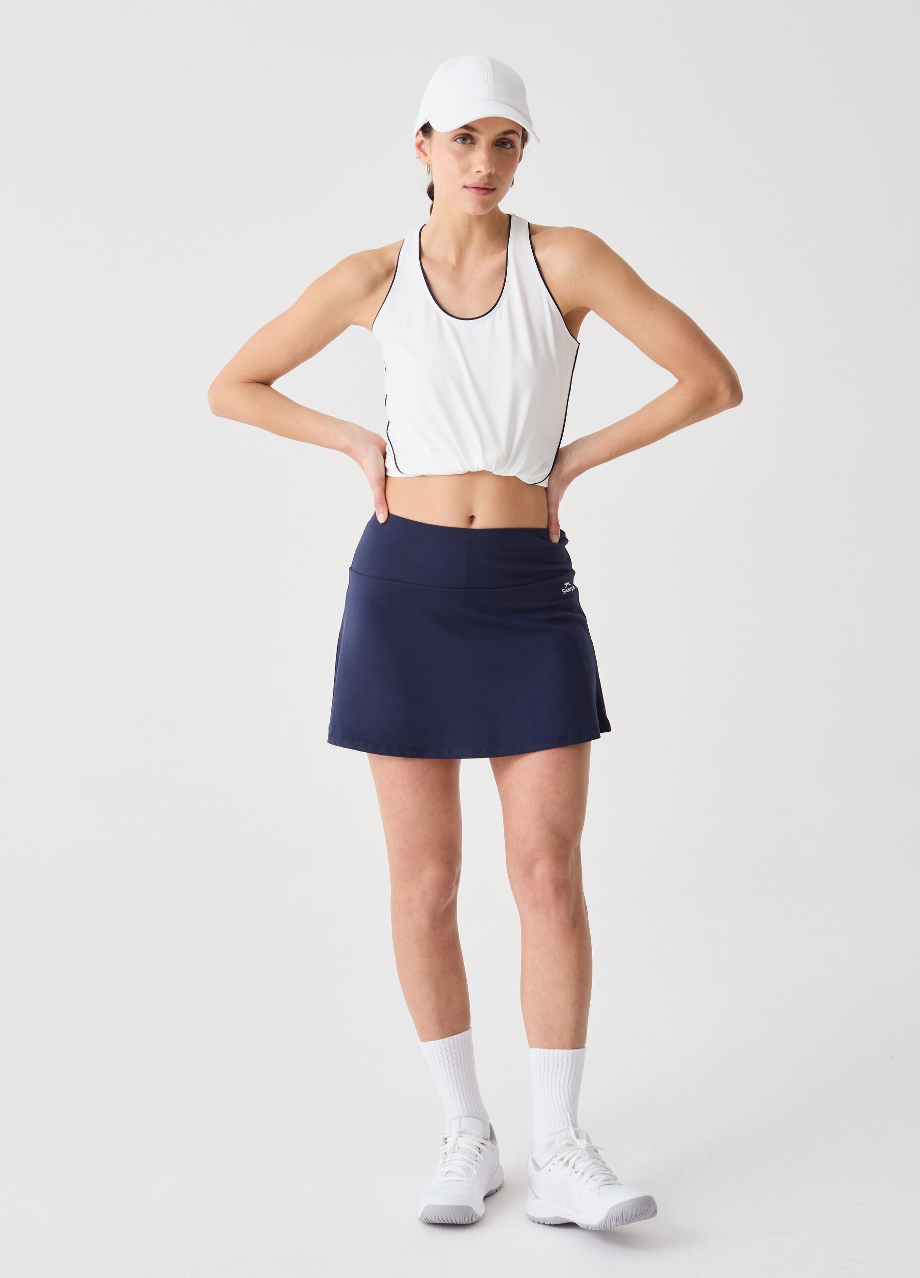 SLAZENGER tank top in technical fabric