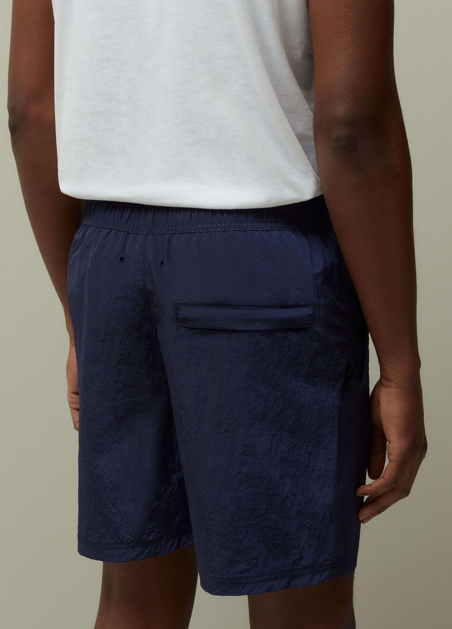 Costume bermuda con ricamo logo_2