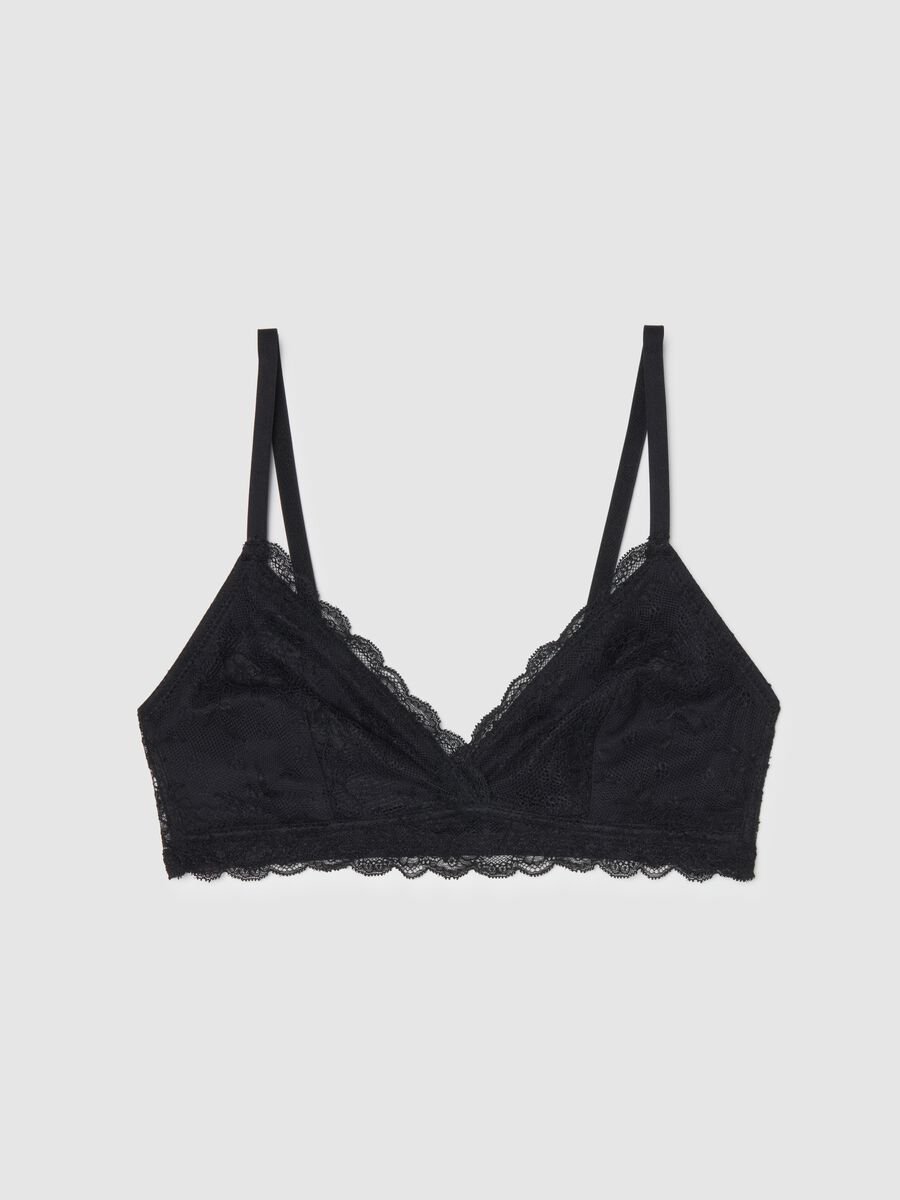 Reggiseno bralette in pizzo nero_4