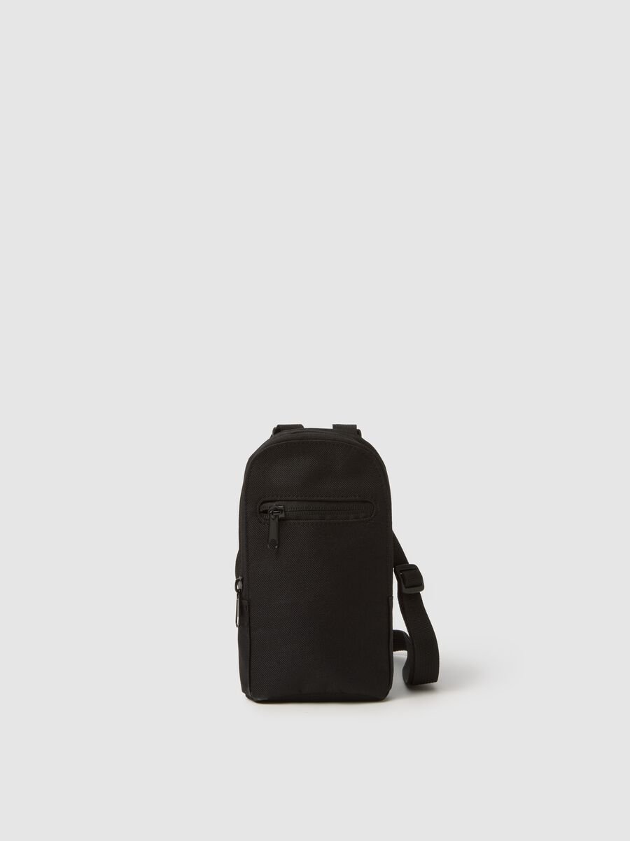 Black Sports Shoulder Bag_0