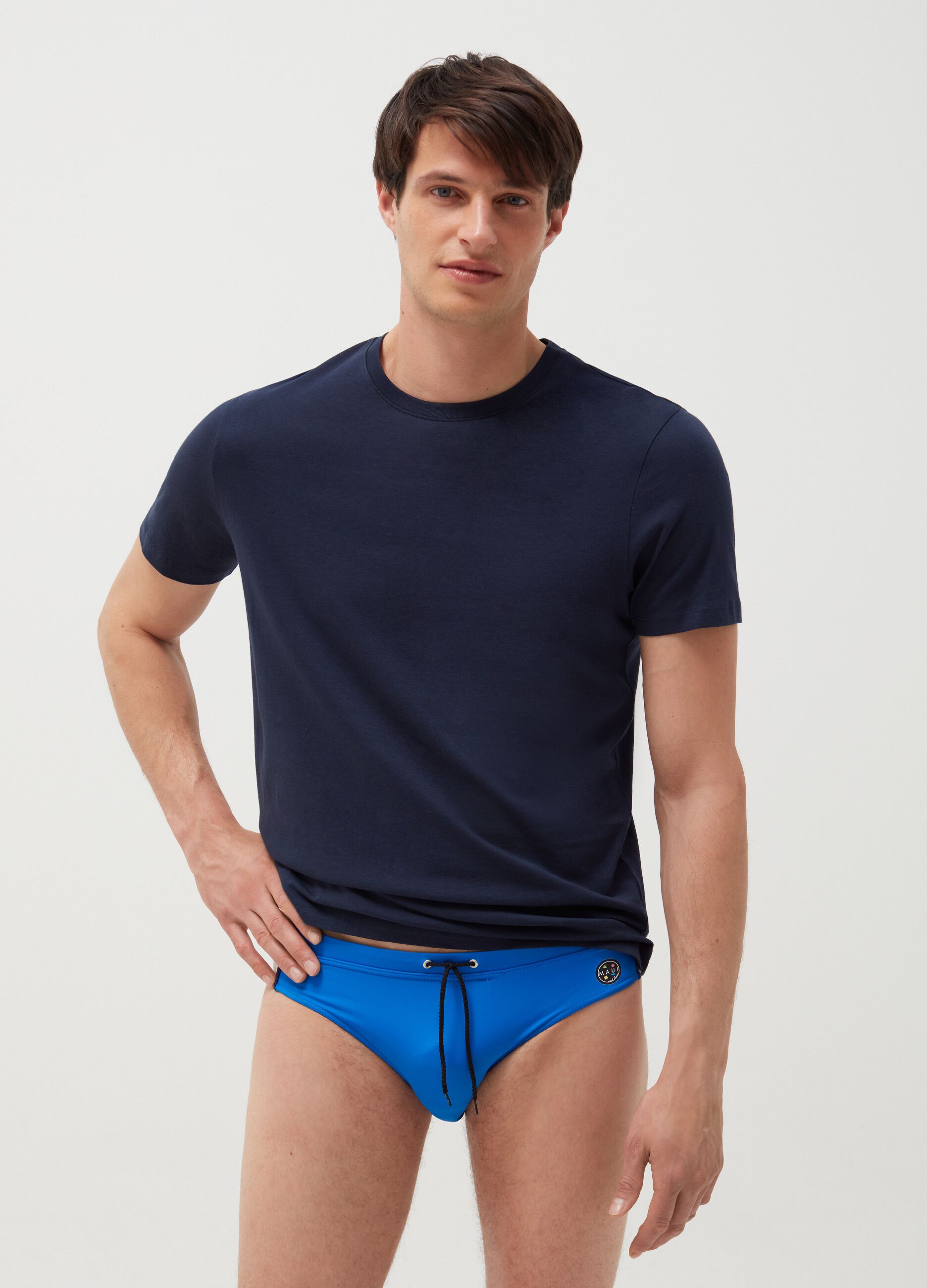 Maui and Sons swim briefs with drawstring