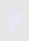 Two-pack of white cotton blend baby socks regular fit_0