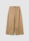 Beige Stretch Cotton Chino Trousers Regular Fit_4