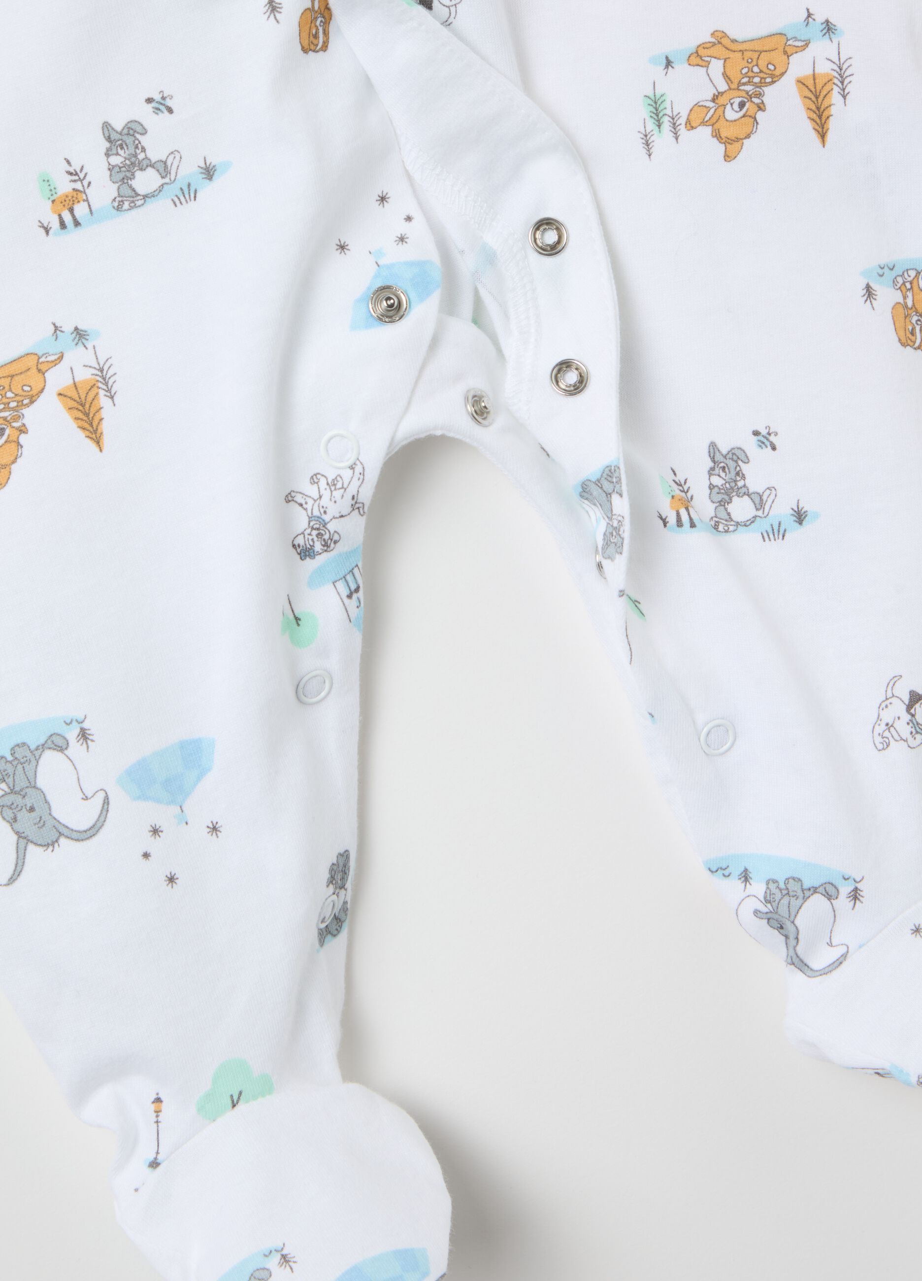 Bipack tutine in cotone con piedini Dumbo e Tamburino