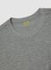Grey regular-fit T-shirt in pure organic cotton_2