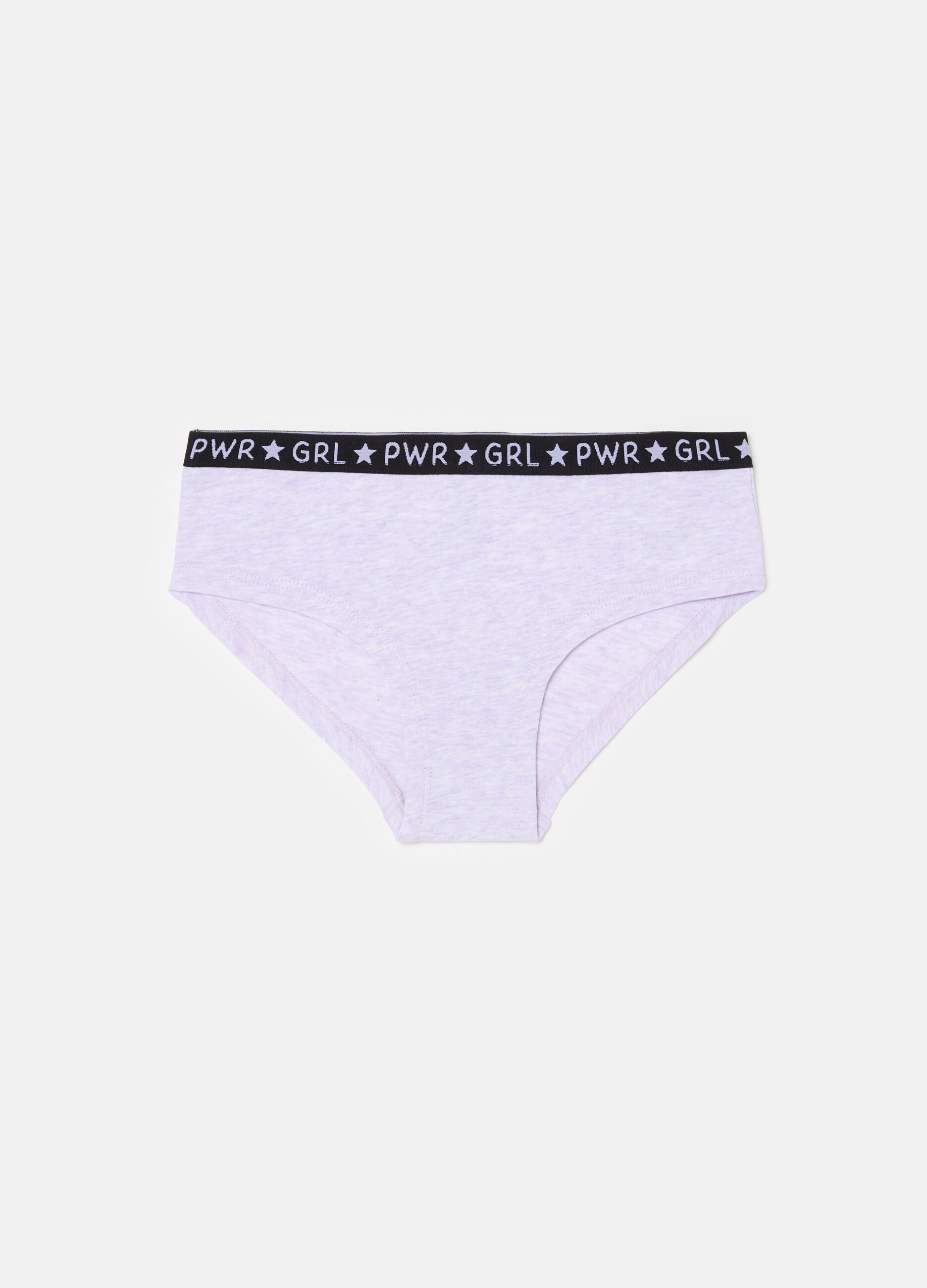 Organic cotton French knickers with print