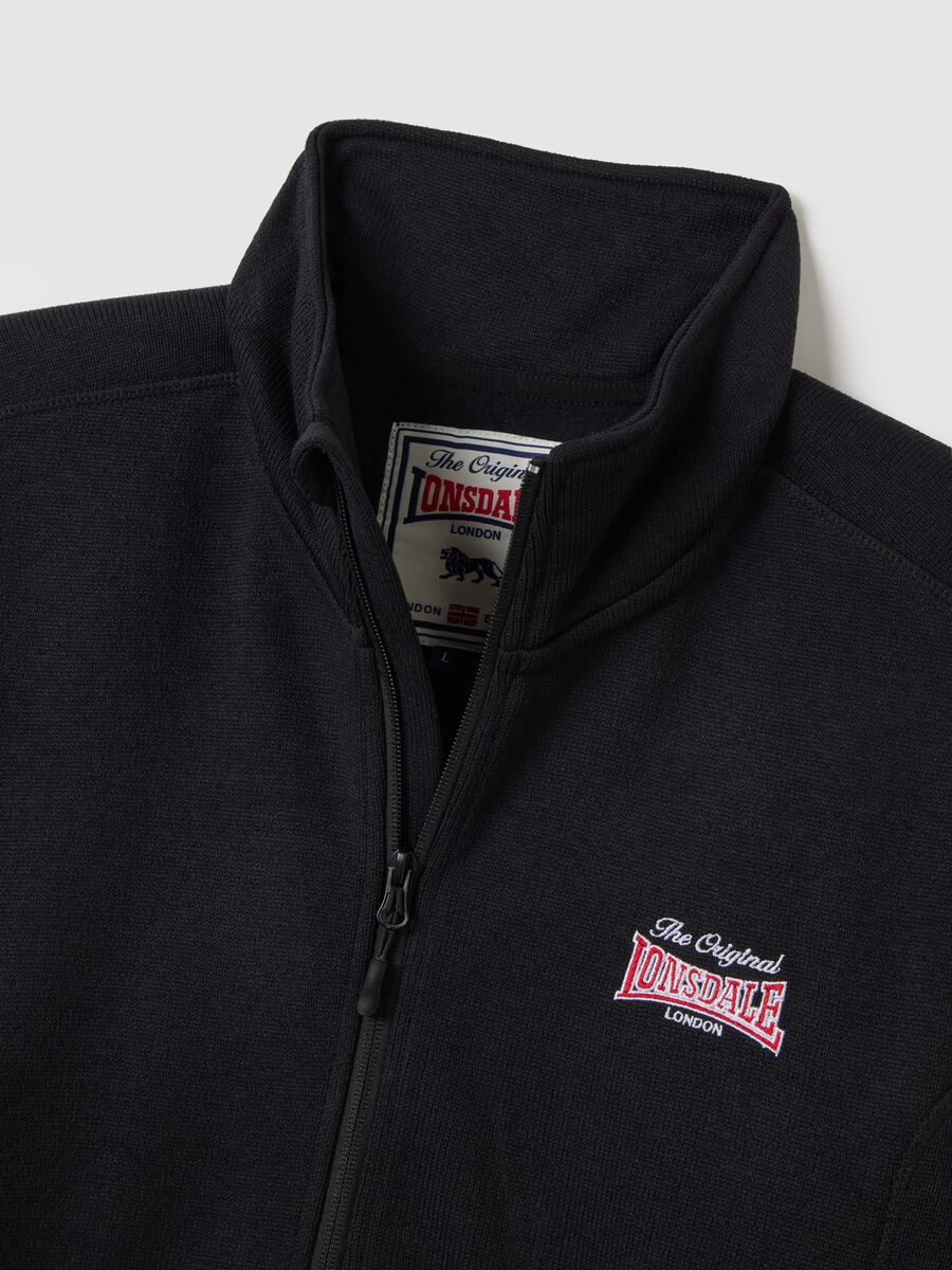 Black full zip sweatshirt_5