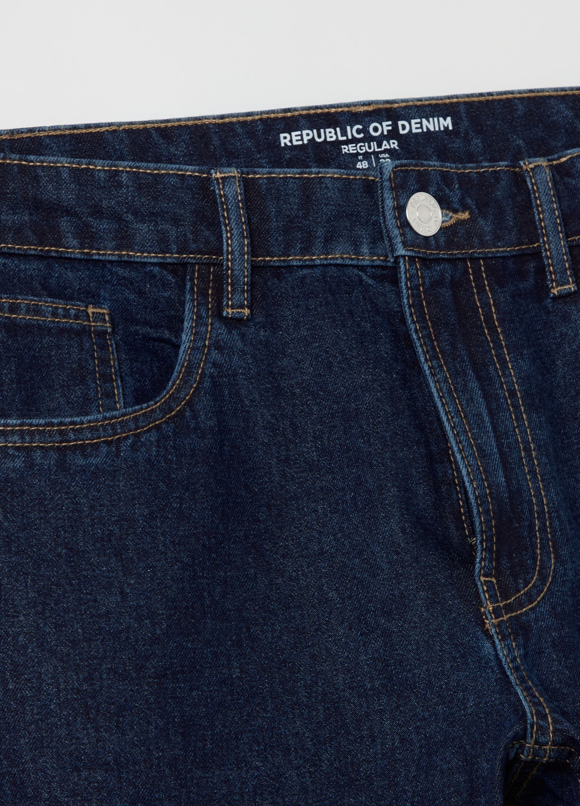 Jeans regular fit cinque tasche