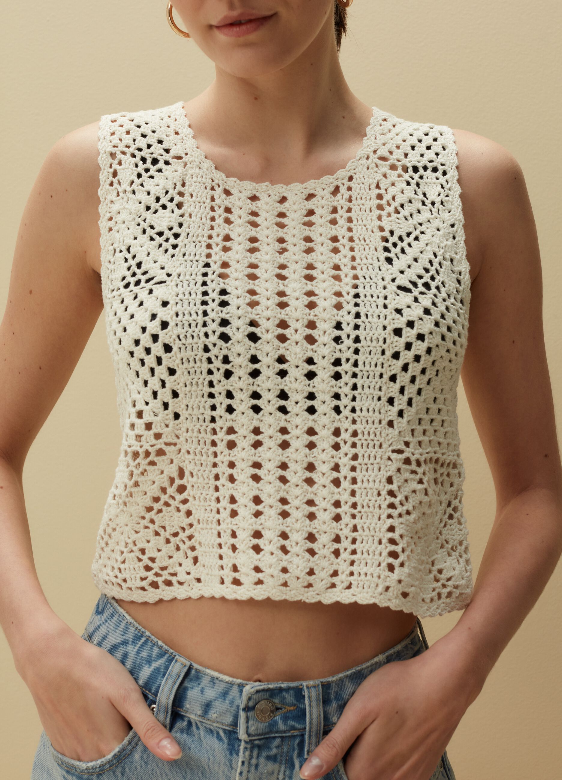 Tank top cropped crochet_3