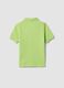 Kids&rsquo; green short-sleeve polo in pure organic cotton_1