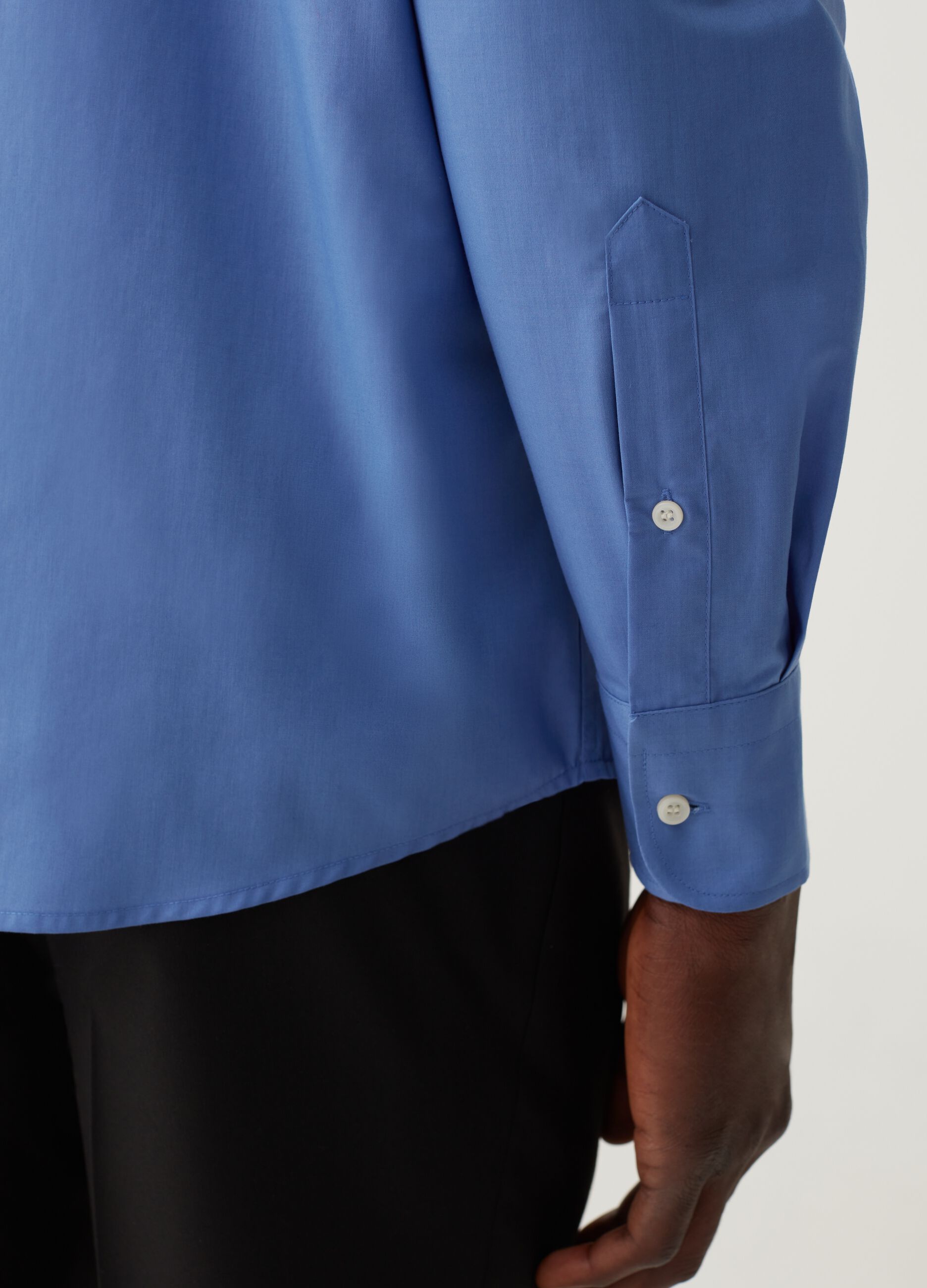 Regular-fit shirt with pocket