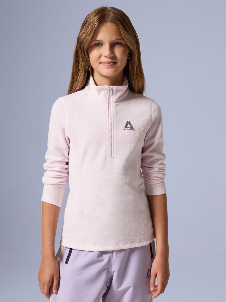 ALTAVIA HALF-ZIP FLEECE WITH DEBORAH COMPAGNONI_0