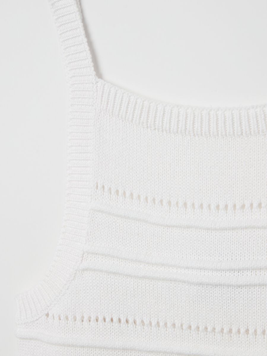 Cropped crochet tank top_5