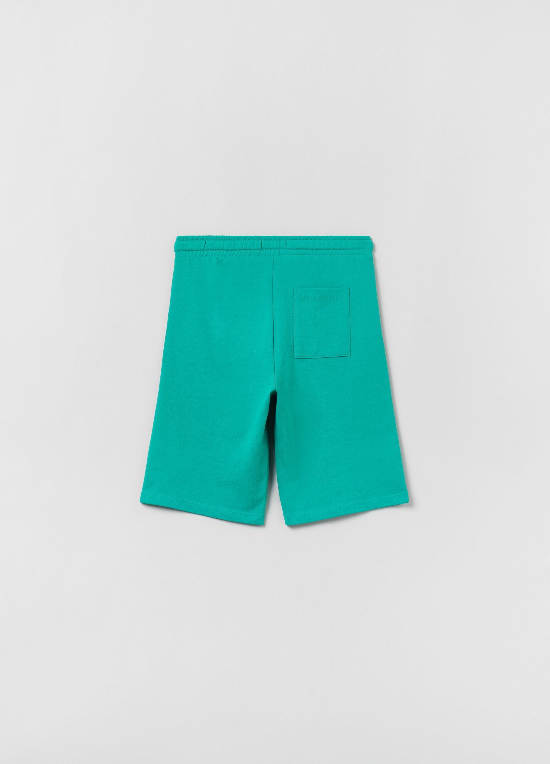 Bermuda jogger in French Terry Grand&Hills_1