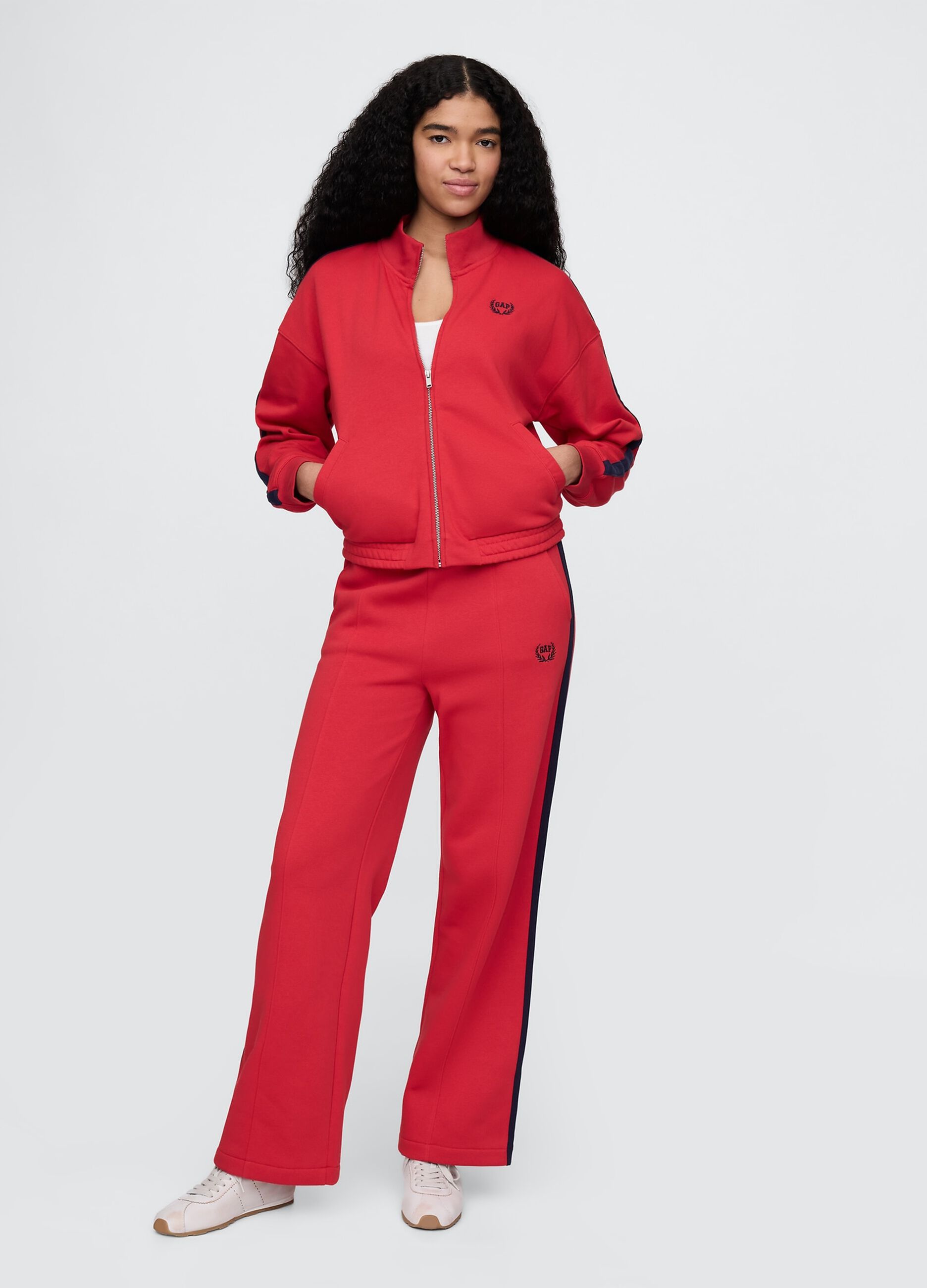 Gap Full Zip Red Sweatshirt