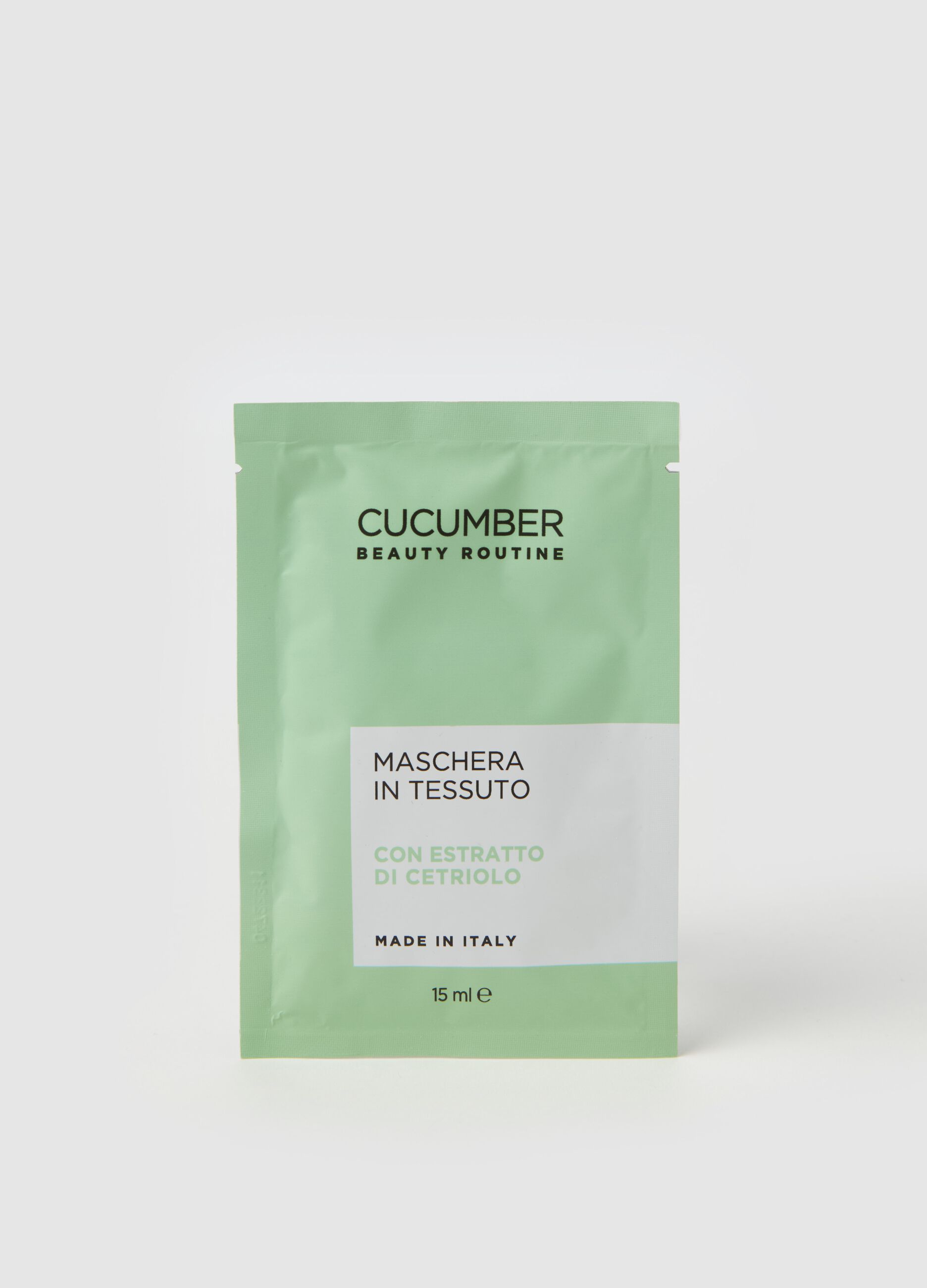 Maschera viso al cetriolo BEAUTY ROUTINE
