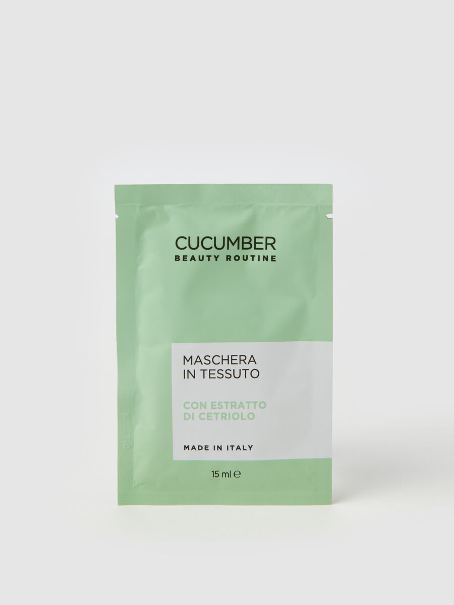 Maschera viso al cetriolo BEAUTY ROUTINE_0