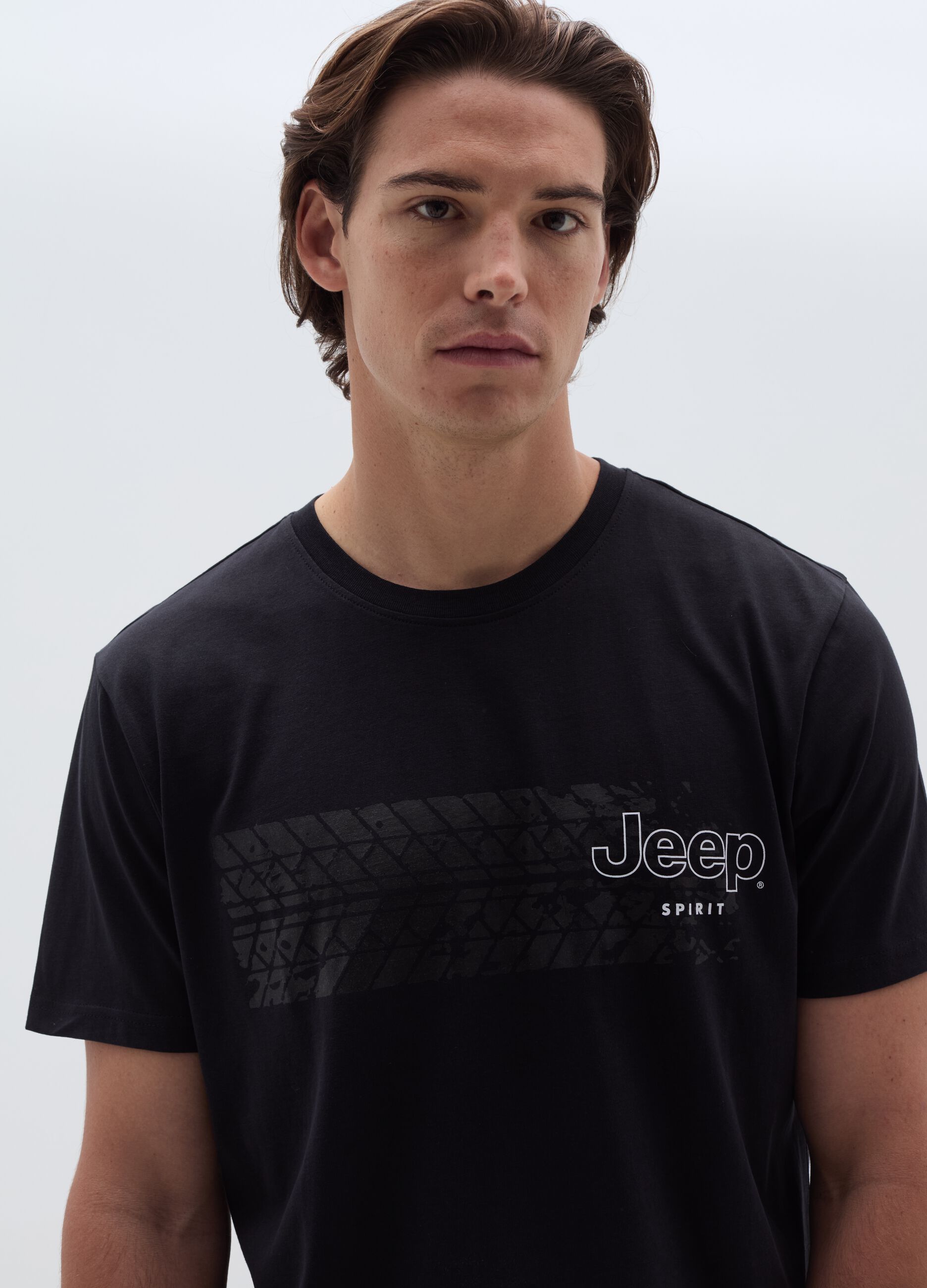 Ovs T-shirt con stampa Jeep Spirit