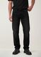 Black stretch cotton comfort-fit jeans_2