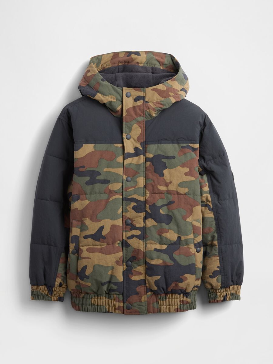 Multicolour camouflage jacket for children_4