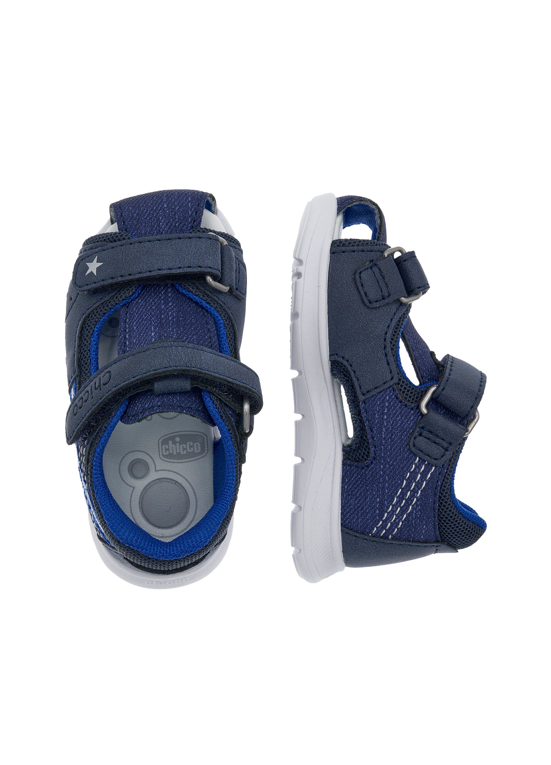 Giardino two-tone sandals