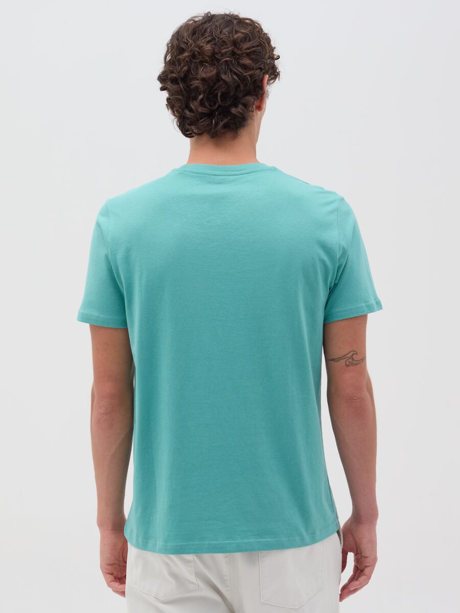 T-shirt con stampa "I come in peace"_3