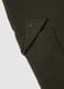 Pantaloni in misto cotone verde scuro regular fit_5
