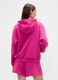 Pink Hoodie with Full Zip_2