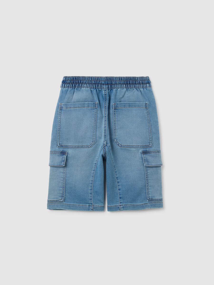 Boys' Regular Fit Denim Shorts_1