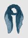 Sciarpa leggera blu regular fit_0
