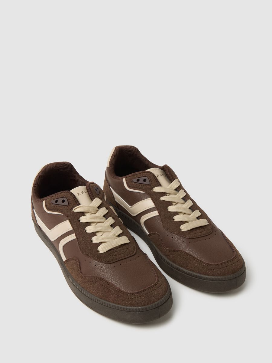 Sneakers basse marroni_2