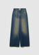 Baggy denim pure cotton jeans_4