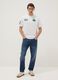 White pure cotton T-shirt with Boston Celtics logo_1