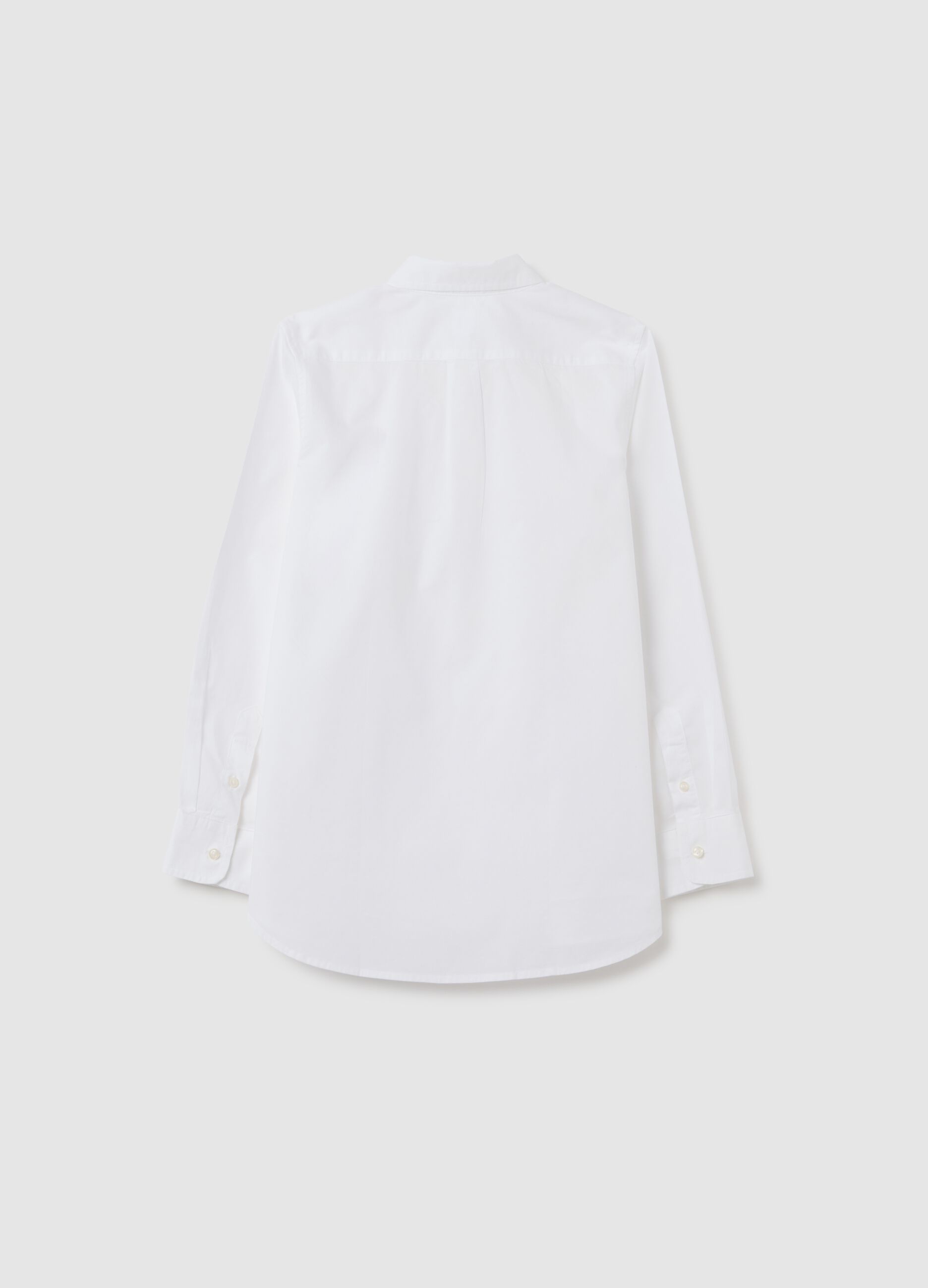 Organic cotton shirt with pocket