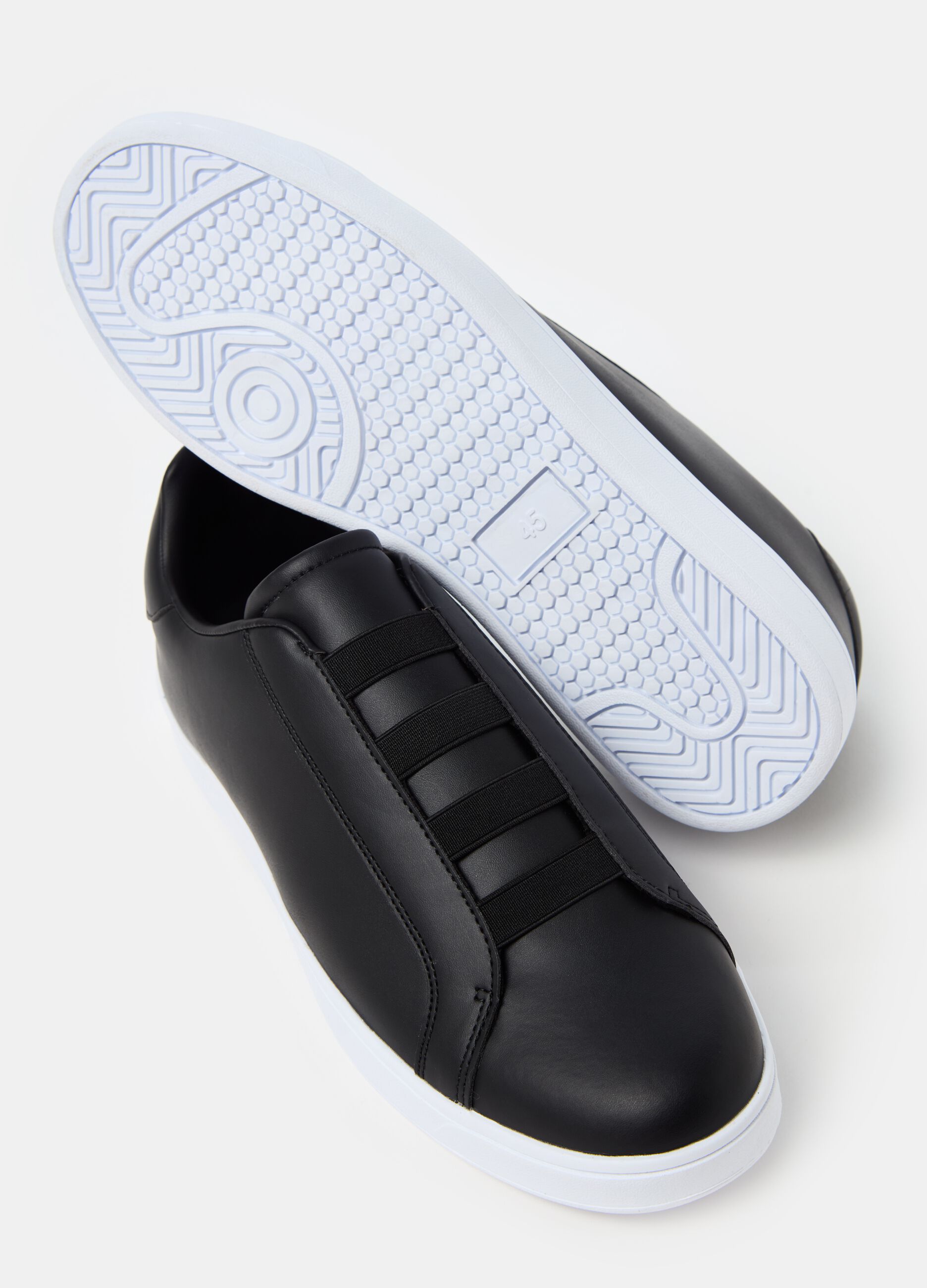 Sneakers con lacci elasticati Contemporary