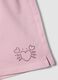 Girls&rsquo; pink pure cotton shorts with elasticated waistband_2