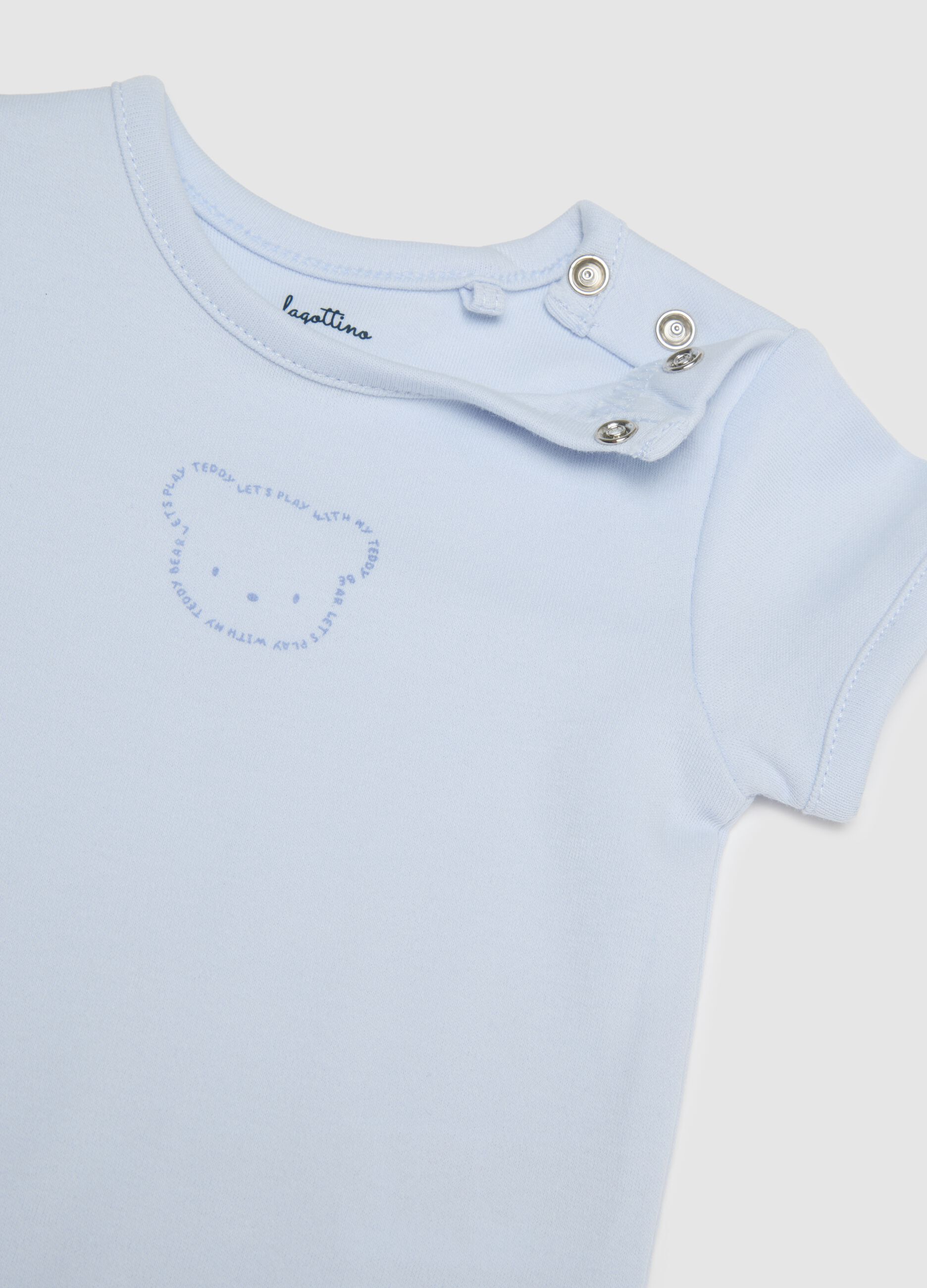 Newborn Cotton Tripack Bodysuit Set in Multicolour