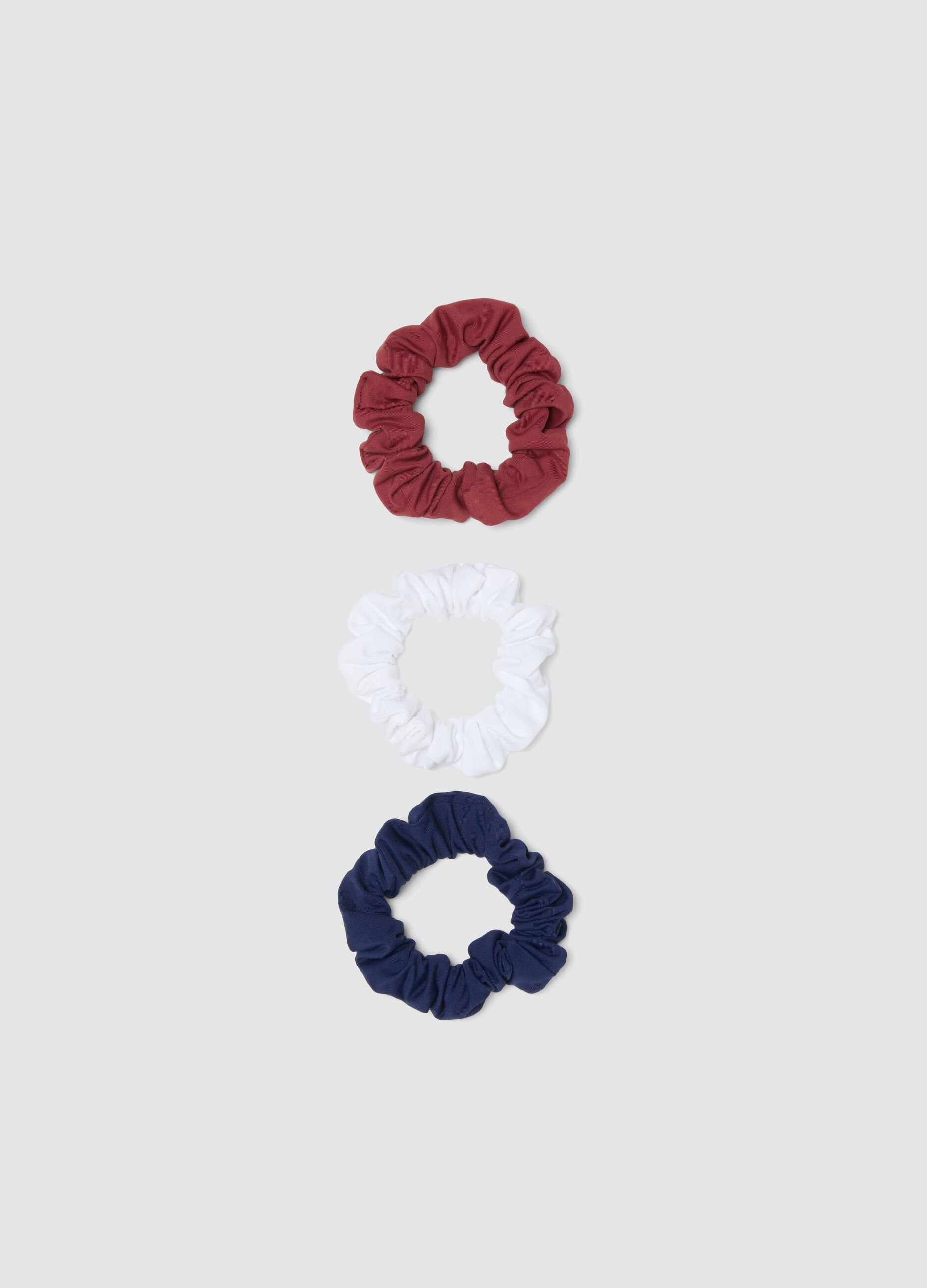 Multicolour Tripack Scrunchies