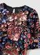 Multicoloured floral top regular fit with sequins_5